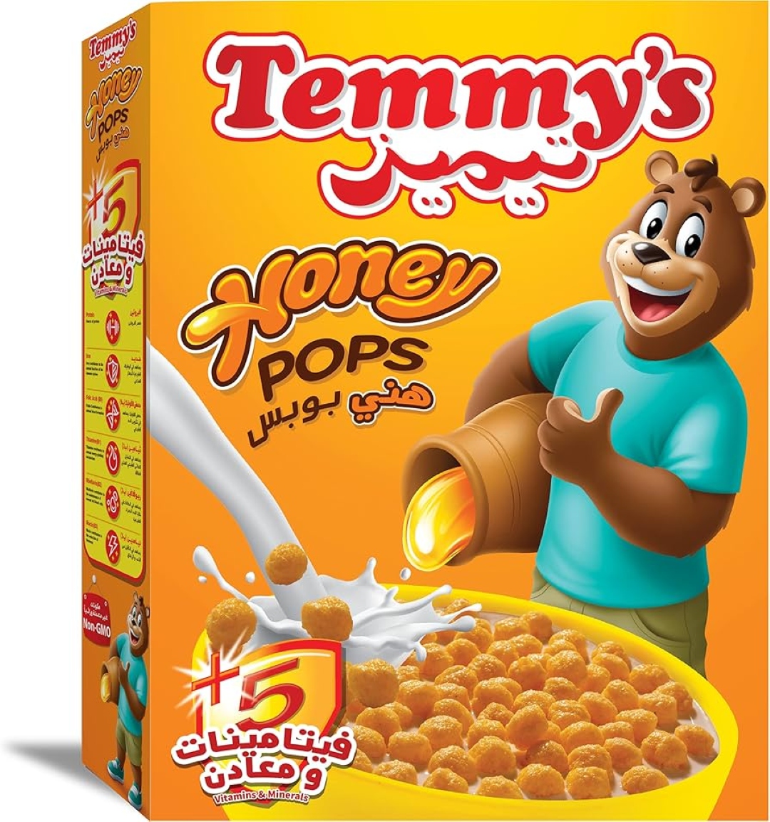 TEMMY'S HONEY POPS 250GM